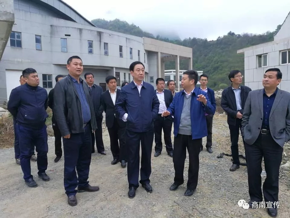 县委书记许水兆深入金丝峡景区调研北门综合服务区提升项目建设