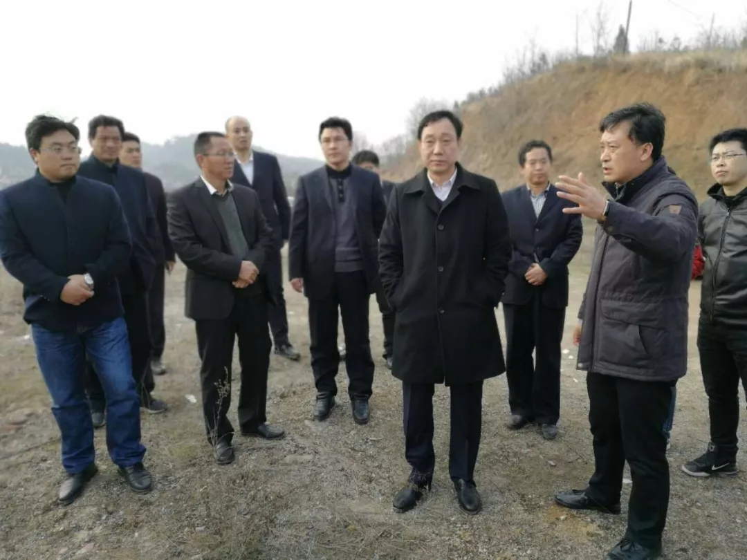 县委书记许水兆深入富水镇调研茶坊小镇项目建设